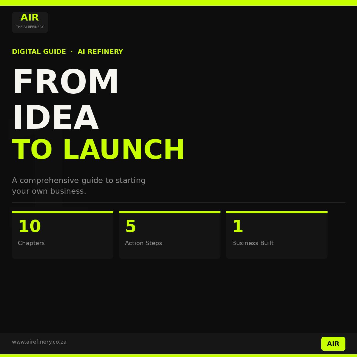 From idea to Launch eBook